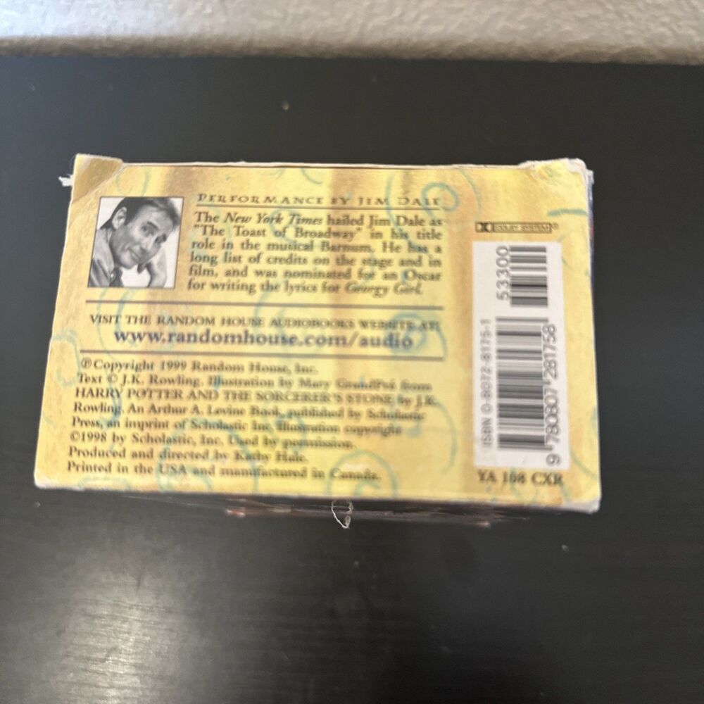 Harry Potter and the Sorcerer's Stone by J. K. Rowling (1999, Audio, Other) - Picture 2 of 8